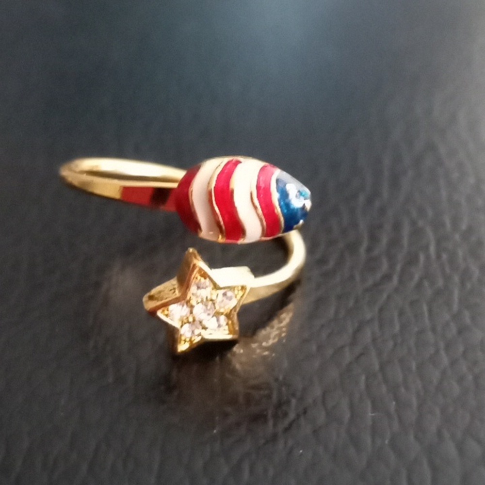 JOAN RIVERS TOE RING (ADJUSTABLE) - Picture 2 of 8